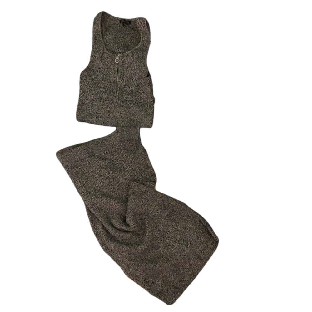 Grey Knit Skirt (part of set)